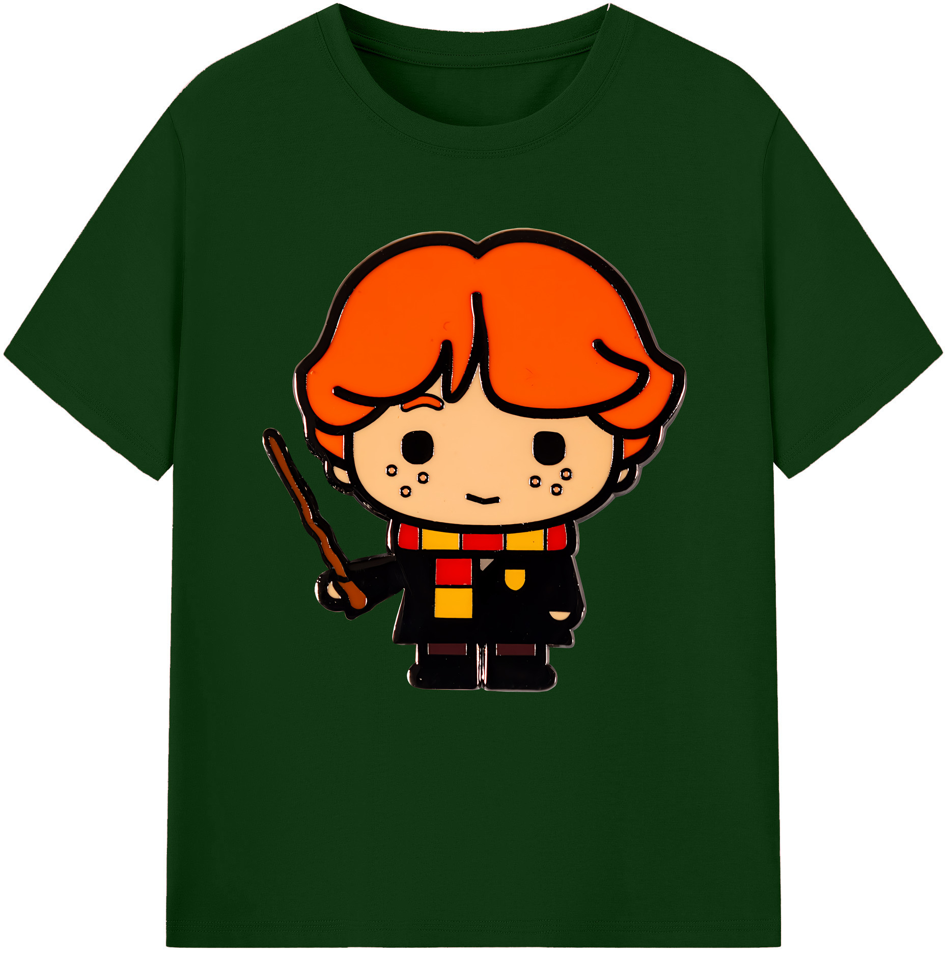 （画像用） Harry Potter ハリー・ポッターシリーズ 綿100％半袖Tシャツ（フロントプリント）